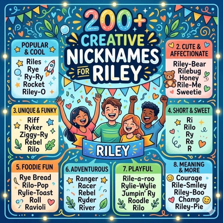 Nicknames for Riley
