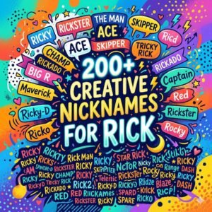 Nicknames for Rick