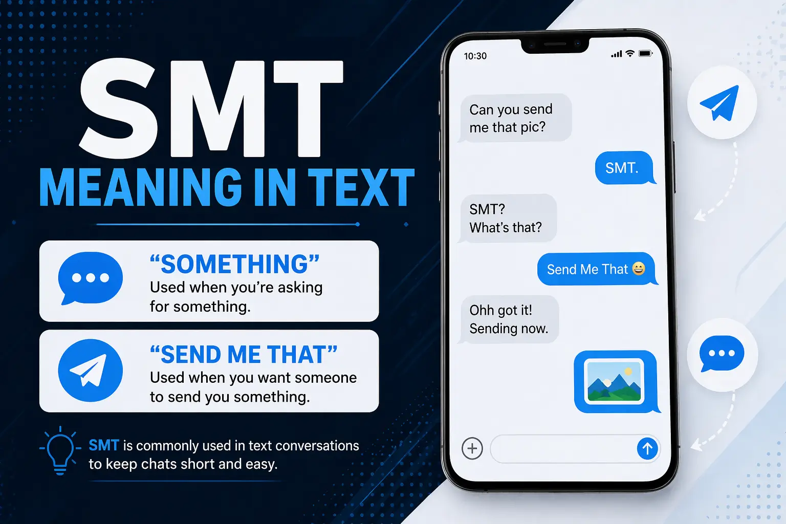 SMT Meaning in Text