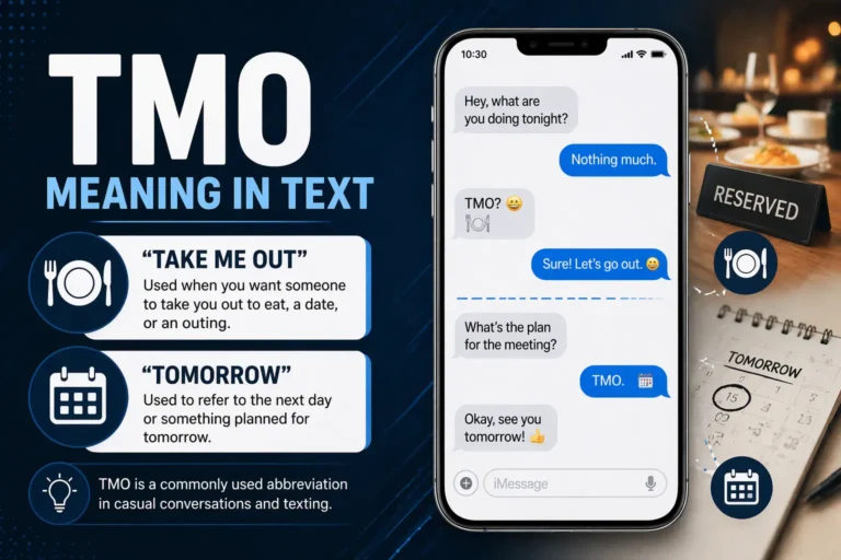 TMO Meaning in Text