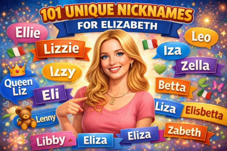 Unique Nicknames for Elizabeth