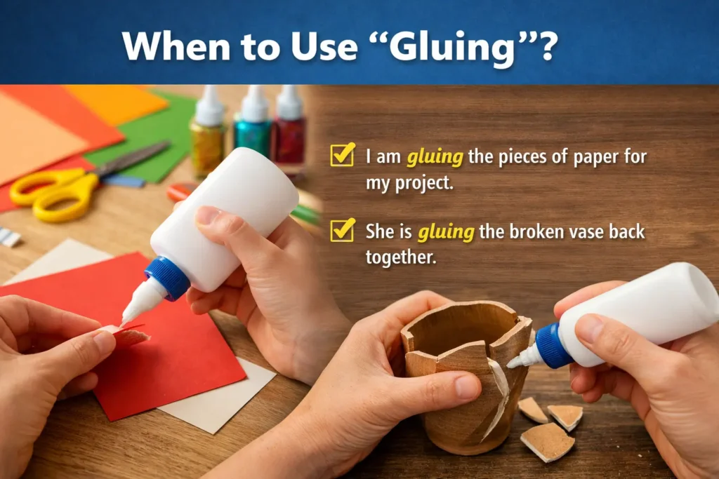 When to Use “Gluing”