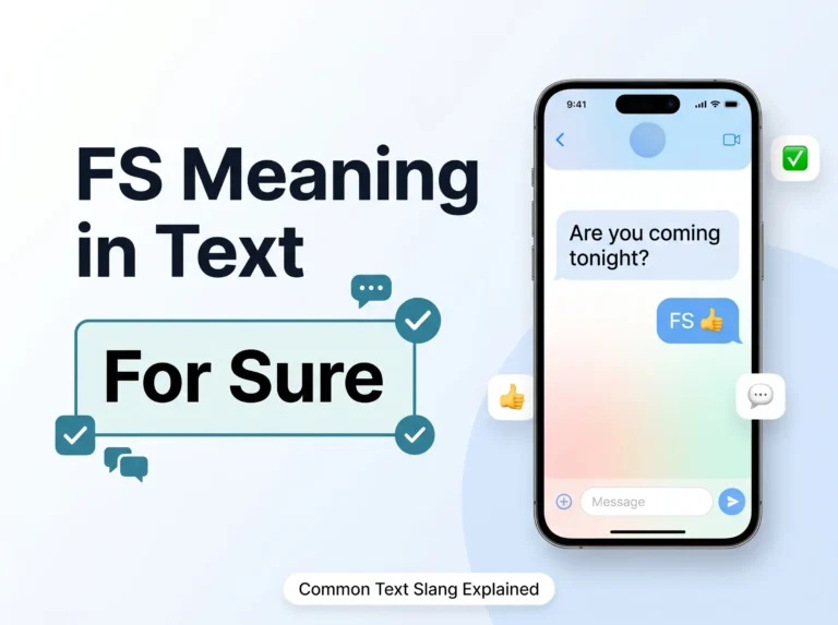 fs meaning in text