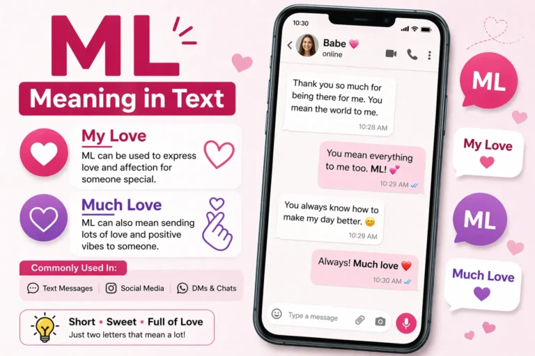 ml meaning in text