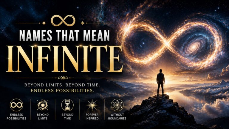 Names That Mean Infinite